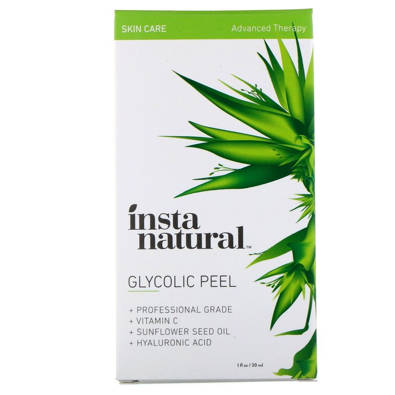 InstaNatural, Гликолевый пилинг, 1 ж. унц.(30 мл)