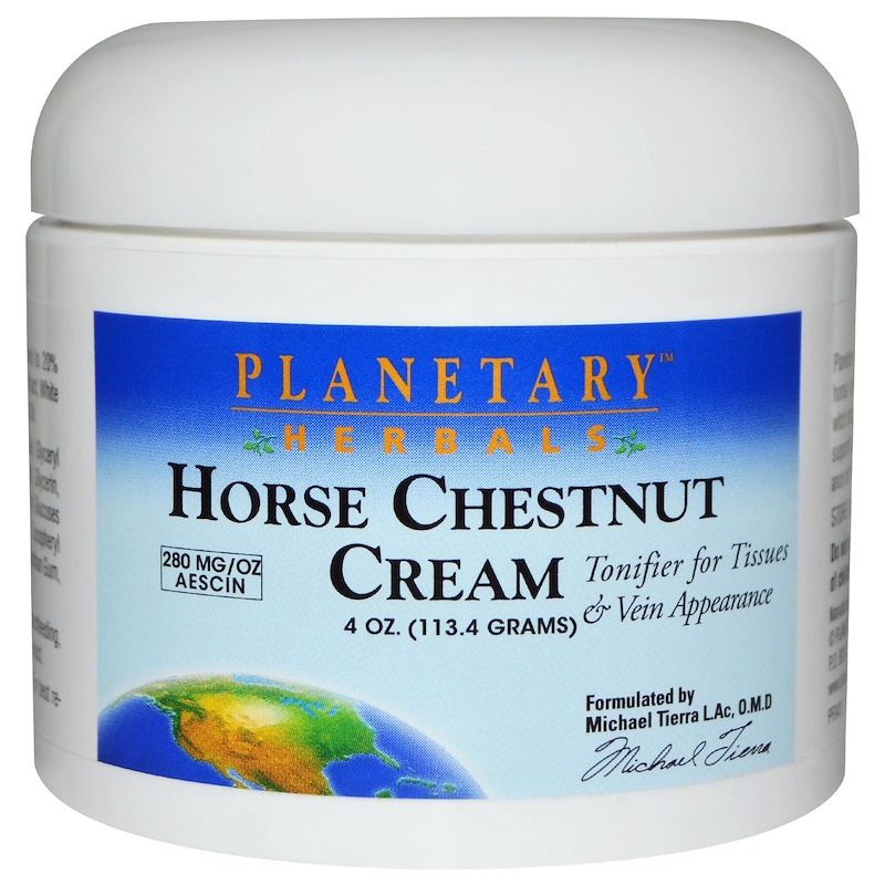 Planetary Herbals, Крем с конским каштаном, 4 унции (113,4 г)