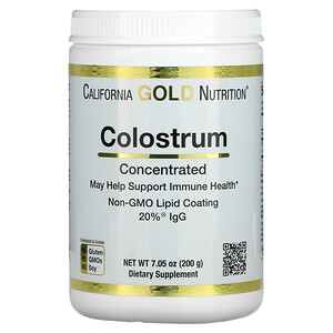 California Gold Nutrition, концентрированное молозиво в порошке, 200 г (7,05 унции)